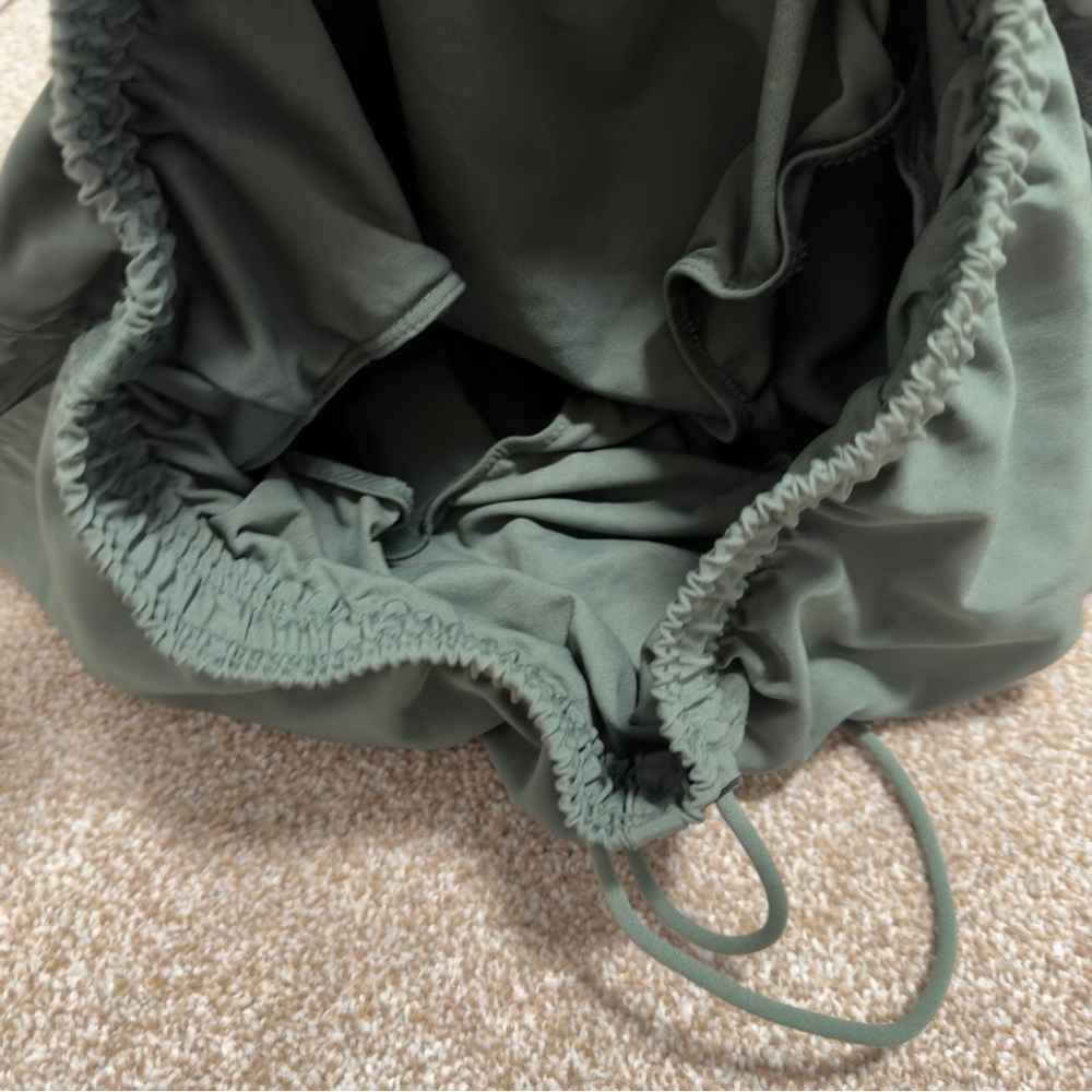 Gaiam Men’s Athletic Shorts Green Size Large Lined Drawstring Active - Picture 8 of 9